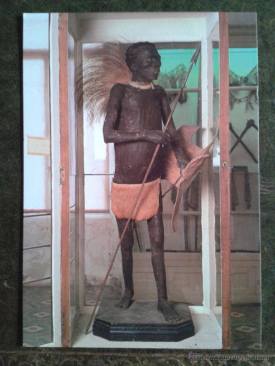 El Negro, zoals hij in het museum van Banyoles werd tentoongesteld