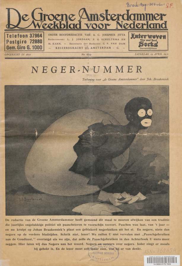 voorkaft De Groene Amsterdammer april 1930
